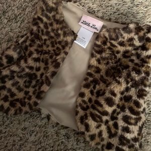 Leopard vest